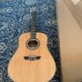 Solid Spruce Dreadnought Harley Benton Custom Line Cld10s Acoustic Guitar Image 2