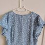 Ladies floral cotton button down dress UK size 14 in very good condition with no issues FREE STANDARD POSTAGE INCLUDED Image 6