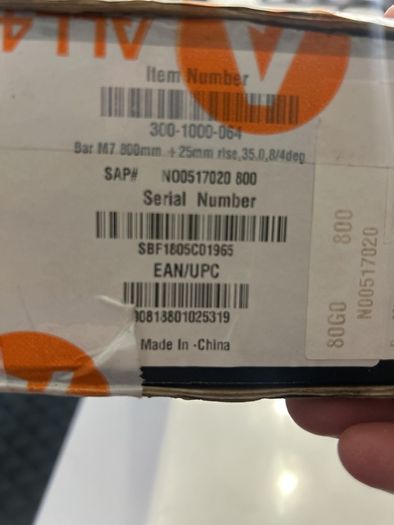 enve m7 handle bars and stem price for each