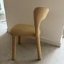 6x yellow/light mustard dining chairs Image 2