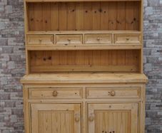 Irish Vintage Solid Pine Welsh Dresser