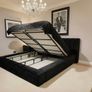 Gas lift super king ottoman bed brand new half price Image 6