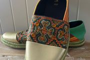 Women's balet flats Geox Respira boho vibe Modesty Espadrilles size 5