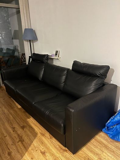 Sofa + matching puff