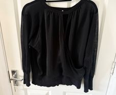 DKNY Black Sweater L