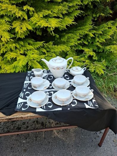 China delicate porcelain tea set postage possible