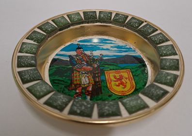 Vintage Scottish souvenir ashtray