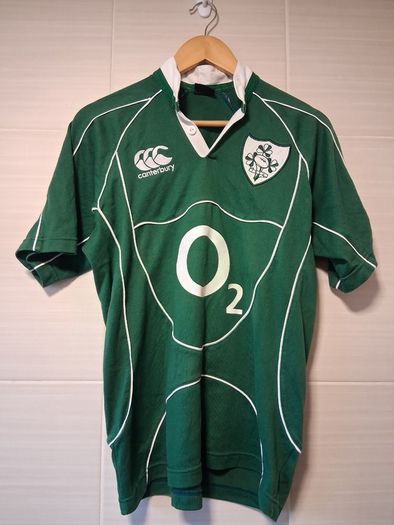 Ireland Rugby Jersey. Grand Slam Winning Jersey 2009. Official Canterbury Home Jersey. Authentic Original From 2009. Not A Modern Day Remake.