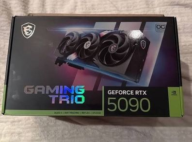 Msi Rtx 5090 Gaming Trio Oc 32gb Brand New Sealed  Amazon Invoice