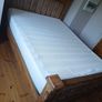 Kingsuze Oak Bed Frame Image 3