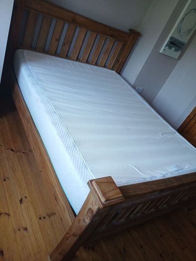Kingsuze Oak Bed Frame