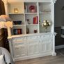 Solid Wood Antique Dresser/ Cabinet/ Bookshelves in Farrow and Ball Image 2
