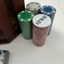 Wooden Texas Holdem Poker Set Unused Image 2