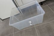 Two large storage boxes