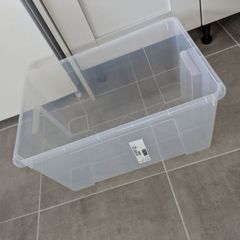 Two large storage boxes