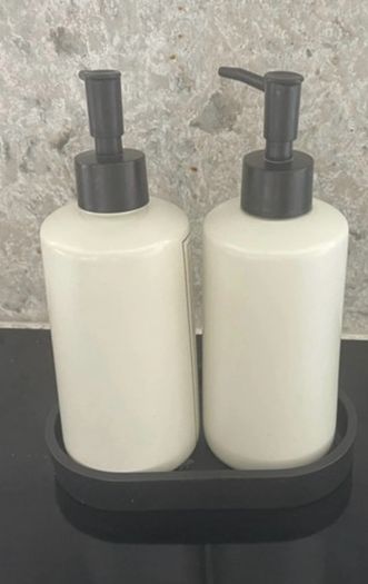 Hand soap and dish soap dispensers
