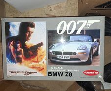 James Bond OO7 World Is Not Enough, Kyosho scale 1:12 Diecast BMW Z8.