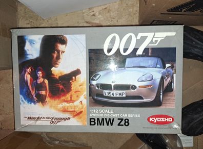 James Bond OO7 World Is Not Enough, Kyosho scale 1:12 Diecast BMW Z8.