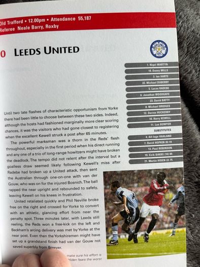 Manchester United Official Yearbook 2000