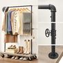 New Heavy Duty Clothes Rack Garment (Greige) FREE P&P Image 6