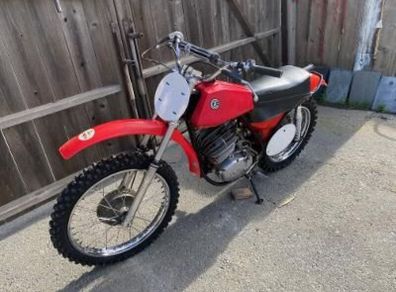 1973 Cz250 Motocross