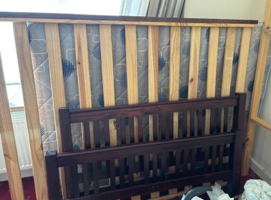 Double Bed with mattress