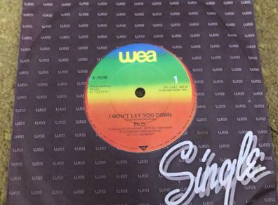 Ph.D - I Won't Let You Down (1982) Irish 7"
