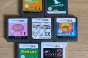 Nintendo DS 7 loose game carts