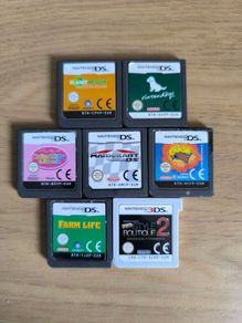 Nintendo DS 7 loose game carts