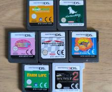 Nintendo DS 7 loose game carts