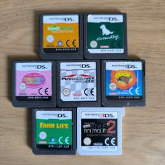 Nintendo DS 7 loose game carts