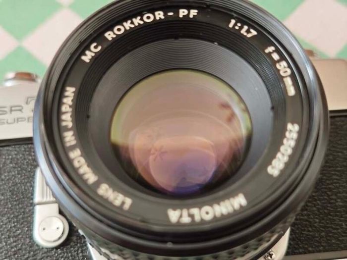 Minolta SRT Super (1973) + MC Rokkor 50mm f/1.7 - Serviced & Ready to Use Film Camera