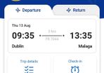 2 x Return flights to Malaga | August 2026