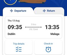 2 x Return flights to Malaga | August 2026