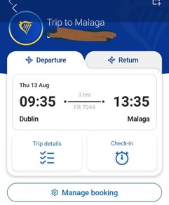 2 x Return flights to Malaga | August 2026
