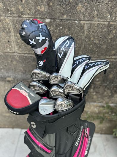 Full set of ladies golf clubs