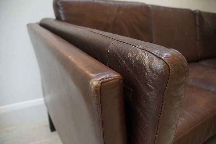 Vintage Danish 3 Seater Sofa