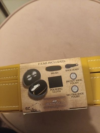 Gents shoe shine kit