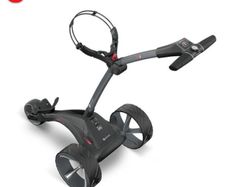6wk old S1 motocaddy elec trolley + extras