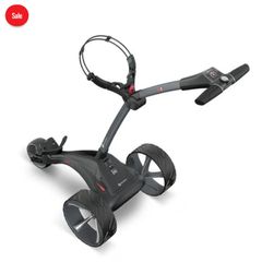 6wk old S1 motocaddy elec trolley + extras