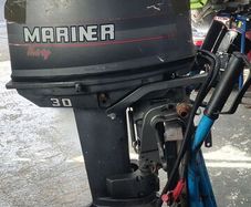 Mariner 30hp shortshaft 2 stroke breaking