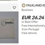 Falkland Islands BUNC Coin Stamp Cover 1980 Image 4