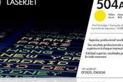 HP 504A Yellow LaserJet Toner Cartridge CE252A