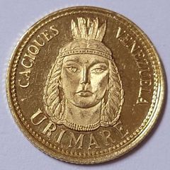 Venezuela Cacique Urimare Gold Coin 1955