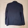 Boys navy fitted jacket 14 years old Image 2