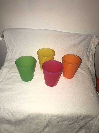 Four Colourful Cups