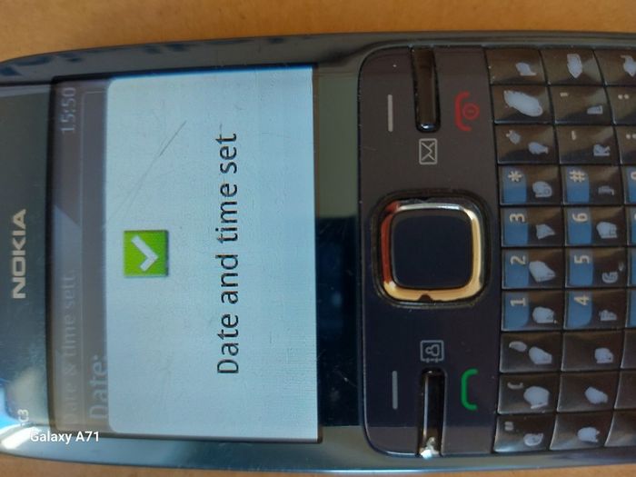 2 Nokia C3 mobile phones, light Blue, in excellent condition