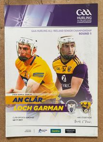2021 Clare v Wexford - GAA Senior Hurling Round 1 Qualifier Programme