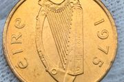 Ireland 1975 1/2p Half Penny Lustrous Stunning Gem Bu