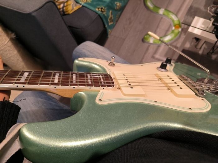 Fender Parallel Universe Volume II Jazz Stratocaster Mystic Surf Green